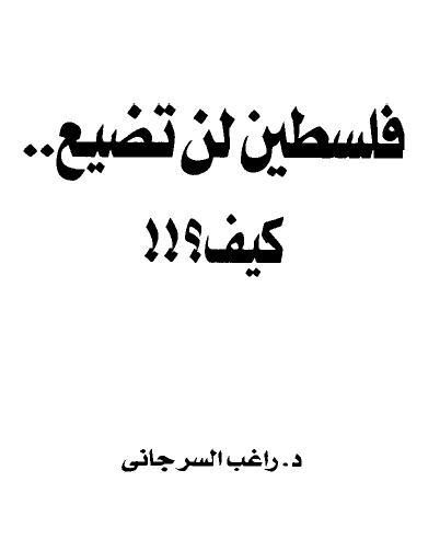 فلسطين لن تضيع